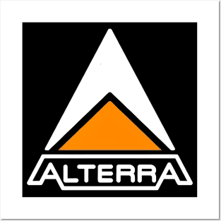 Subnautica - Alterra logo Posters and Art